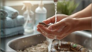 post-handling hygiene and care post-handling hygiene and care