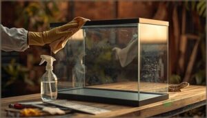 preparing the enclosure preparing the enclosure