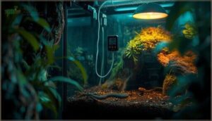 proper placement in the enclosure proper placement in the enclosure