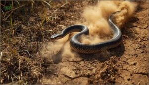 rapid movements and escape attempts rapid movements and escape attempts