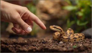 reaching from the side, not above reaching from the side, not above