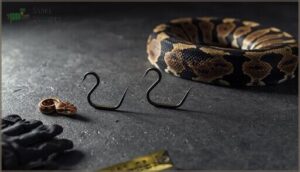 recommended lengths by snake size (small, medium, large) recommended lengths by snake size (small, medium, large)