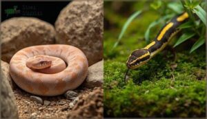 rosy boa and garter snake options rosy boa and garter snake options