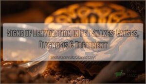 signs of dehydration in pet snakes