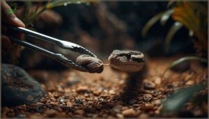 slow, deliberate movements during feeding slow, deliberate movements during feeding