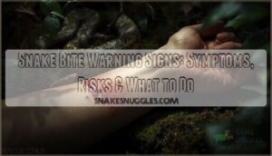 snake bite warning signs snake bite warning signs
