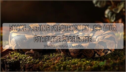 Snake Feeding Frequency by Age: Your Complete Care Guide