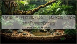 snake tank decoration snake tank decoration