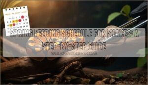 spring feeding schedule snakes spring feeding schedule snakes
