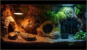 strategic hide placement in enclosures strategic hide placement in enclosures