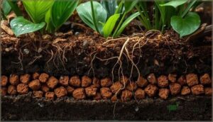 substrate depth and drainage layers substrate depth and drainage layers