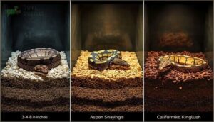 substrate depth for terrestrial snake species substrate depth for terrestrial snake species