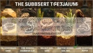substrate options for desert snakes