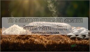 substrate options for sensitive snakes substrate options for sensitive snakes