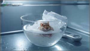 thawing and preparing frozen prey thawing and preparing frozen prey