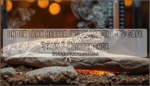 under tank heater installation tips