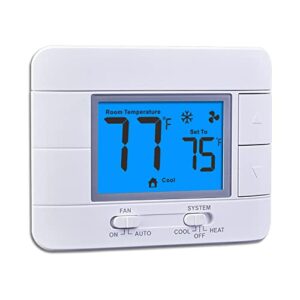 Upgraded Digital Non Programmable Thermostat for B0BFF5VGQQ
