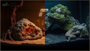 warm side vs. cool side placement warm side vs. cool side placement