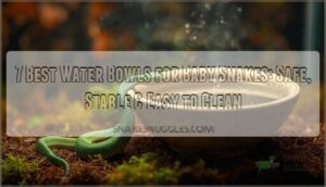 water bowls for baby snakes