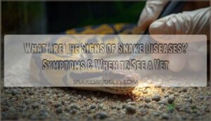 what are the signs of snake diseases what are the signs of snake diseases