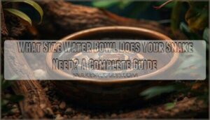 what size water bowl does my snake need what size water bowl does my snake need