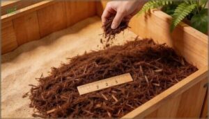 add fresh substrate to restore depth add fresh substrate to restore depth