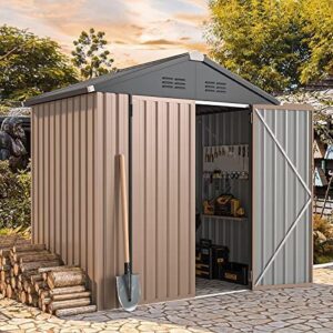 AECOJOY 6x4 Shed, Small Outdoor B0BQ1L9Z38