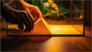 avoiding bends and creases during setup avoiding bends and creases during setup