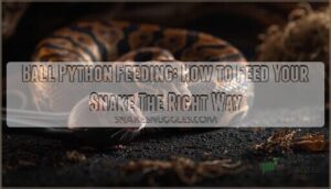 ball python feeding ball python feeding