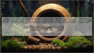 ball python hides for small tanks