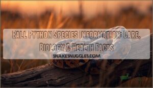 ball python species information ball python species information