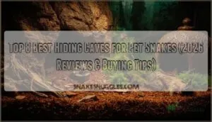 best hiding caves for pet snakes