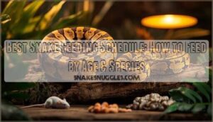 best snake feeding schedule best snake feeding schedule