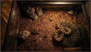 check the enclosure for visible waste check the enclosure for visible waste