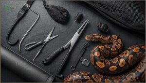 choosing the right equipment for your snake choosing the right equipment for your snake