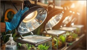 cleaning and maintaining reflectors cleaning and maintaining reflectors