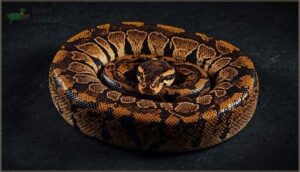 coiling tightly before a hiss coiling tightly before a hiss