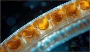 composition of rattle segments (keratin) composition of rattle segments (keratin)