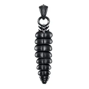 COPPERTIST.WU Rattlesnake Tail Pendant, Fidget B0BLGT4YTN