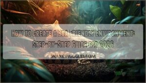 creating a boa friendly environment creating a boa friendly environment