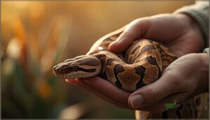 duration and frequency of initial handling sessions duration and frequency of initial handling sessions