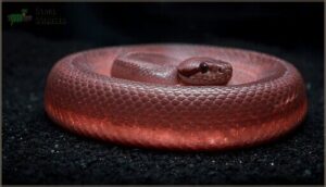 early signs of shedding (pink or reddish belly) early signs of shedding (pink or reddish belly)