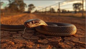 eastern brown snake: terrestrial danger eastern brown snake: terrestrial danger