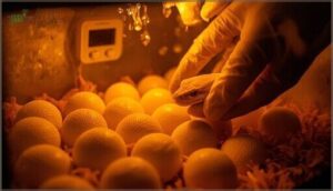 egg handling and monitoring egg handling and monitoring