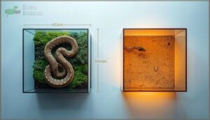 floor space vs. snake length guidelines floor space vs. snake length guidelines