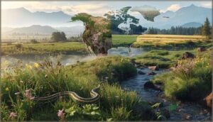 geographic range of garter snakes geographic range of garter snakes