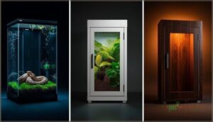 glass vs. plastic vs. wooden vivariums glass vs. plastic vs. wooden vivariums