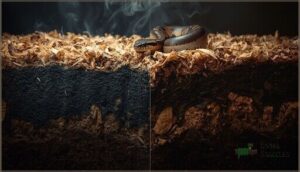 hidden waste in deep burrowing substrate hidden waste in deep burrowing substrate