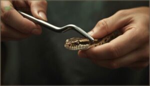 hook training for defensive snakes hook training for defensive snakes