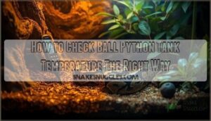 how to check ball python tank temperature how to check ball python tank temperature
